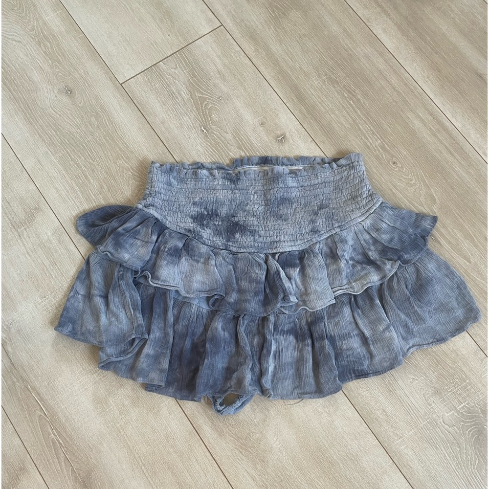 Mustard seed ruffle skirt